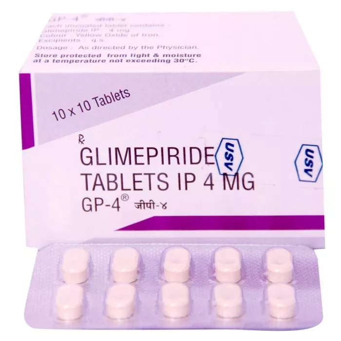 GP 4 Tablet with Glimepiride