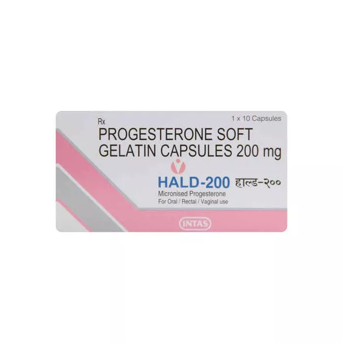 Hald 200 Soft Gelatin Capsule with Progesterone