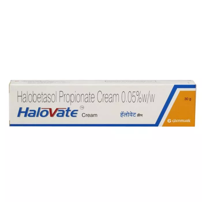 Halovate-CR-0.05-%-of-30-gm with Halobetasol