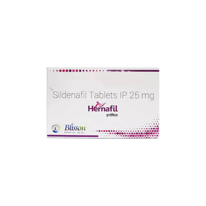 Hernafil Tablet with Sildenafil