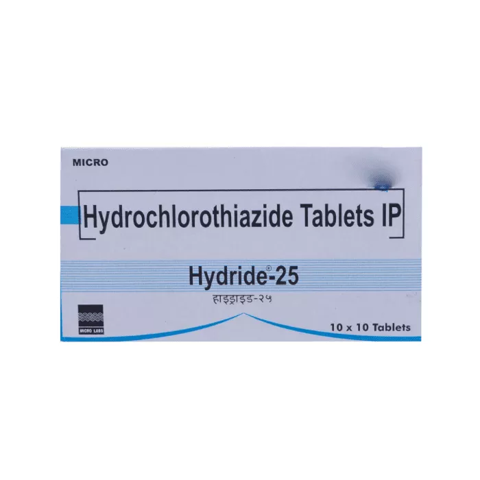 Hydride 25 Mg Tablet with Hydrochlorothiazide