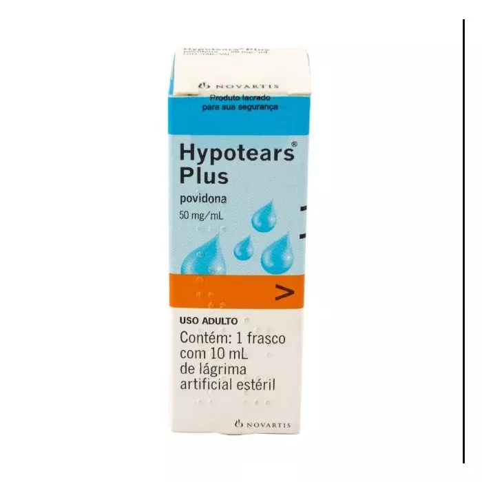 Hypotears Plus 10 ml With Polyvidone 50 mg; Benzalkonium Chloride 0,005%