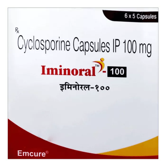 Iminoral 100 Capsule with Ciclosporin