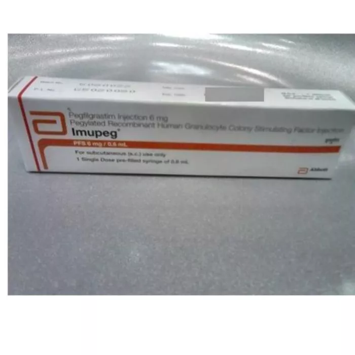 Imupeg 6 Mg Injection 0.6 ml With Pegfilgrastim