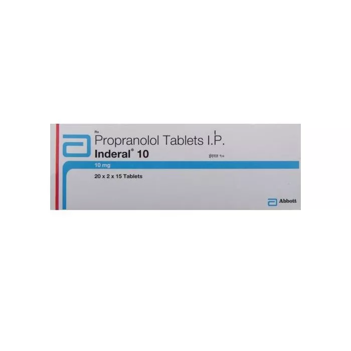 Inderal 10 Tablet with Propranolol