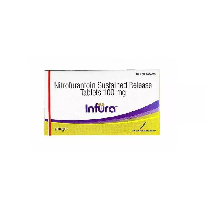 Infura 100 Mg Tablet with Nitrofurantoin