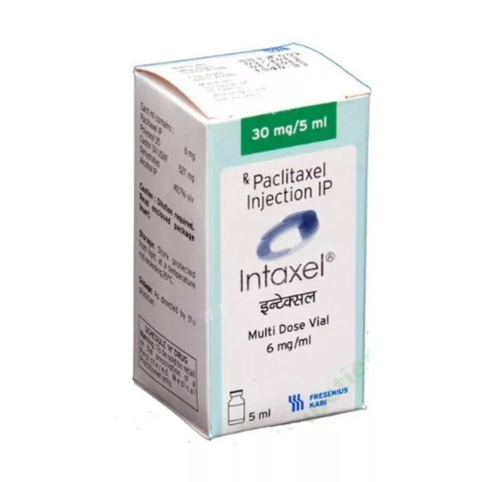 Intaxel 30 Mg/5 ml Injection with Paclitaxel                            