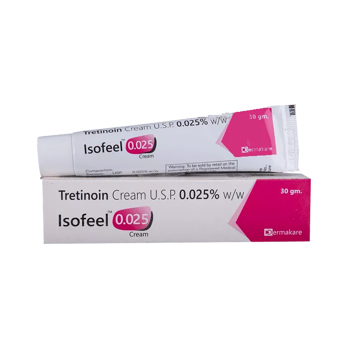Isofeel 0.025 Cream with Tretinoin