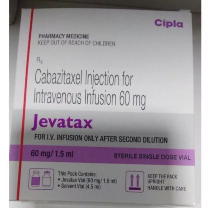 Jevatax 60 Mg Injection with Cabazitaxel