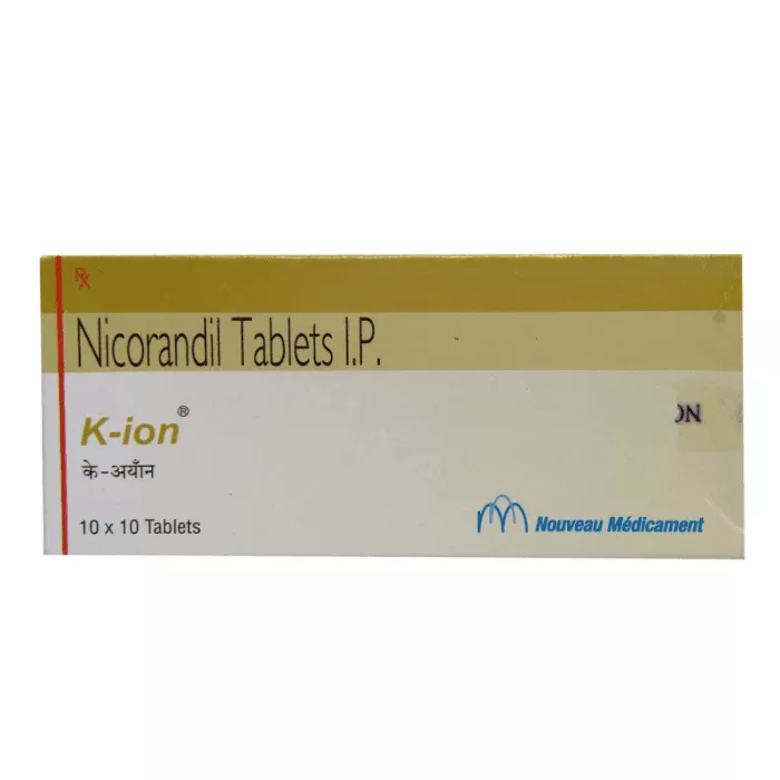 K-Ion 10 Mg Tablet with Nicorandil