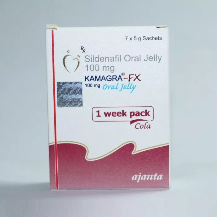 Kamagra-FX 100 Mg Oral Jelly Cola with Sildenafil