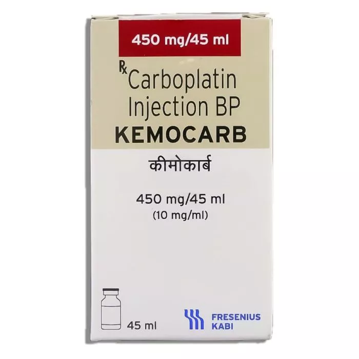 Kemocarb 450 Mg Injection with Carboplatin