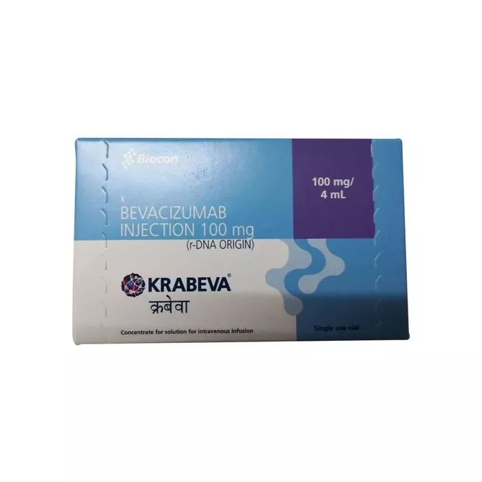 Krabeva 100 Mg Injection with Bevacizumab