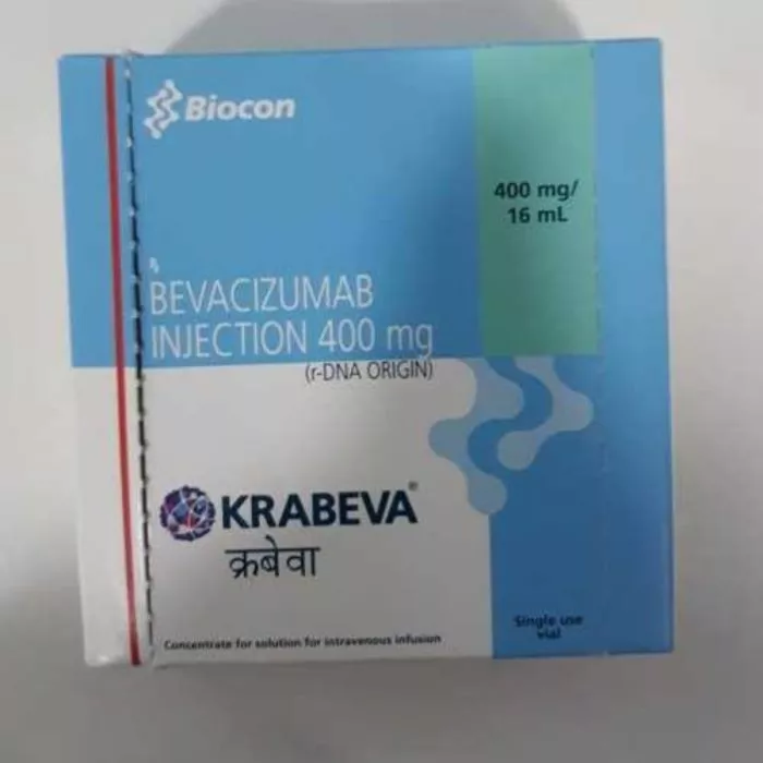 Krabeva 400 Mg Injection with Bevacizumab