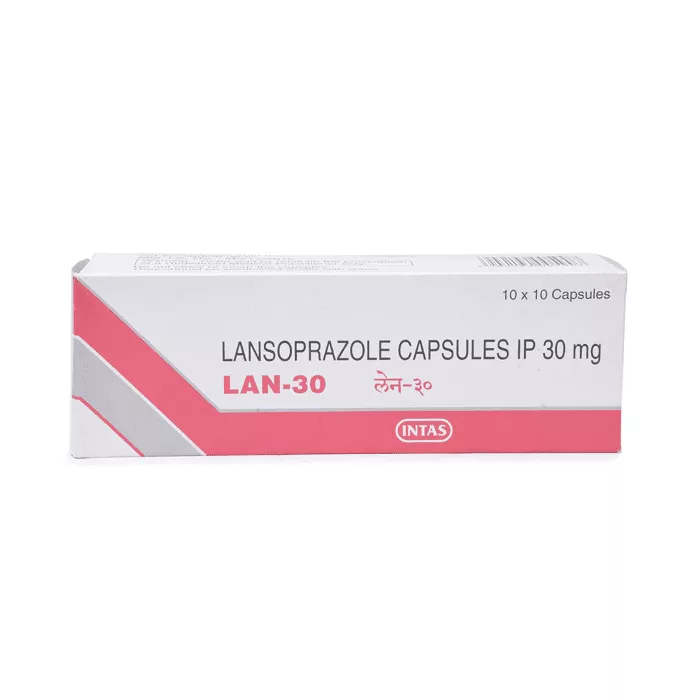 Lan 30 Mg with Lansoprazole                    