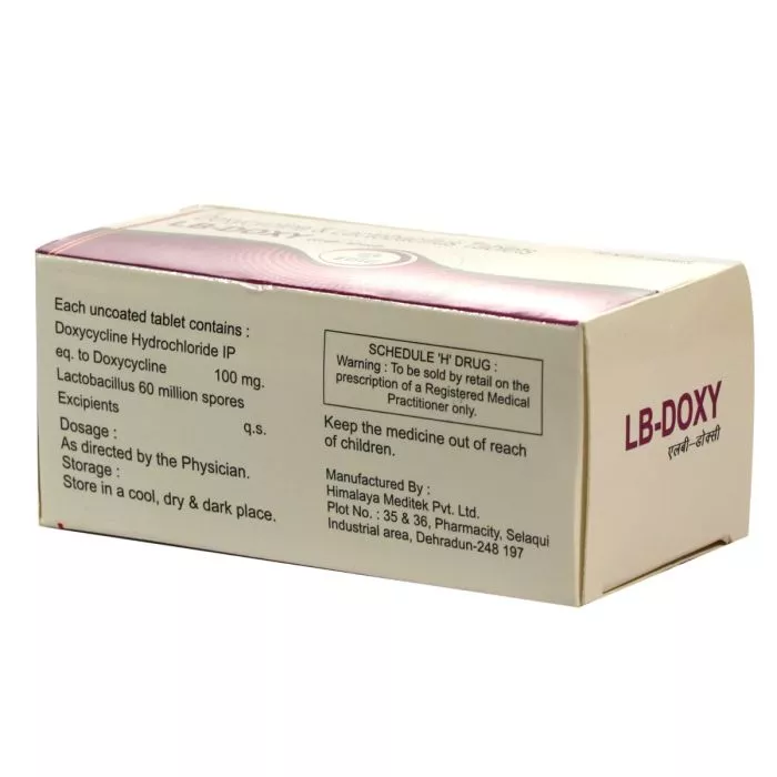 LB Doxy Tablet Doxycycline and Lactobacillus