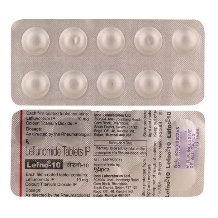 Lefno 10 Tablet with Leflunomide