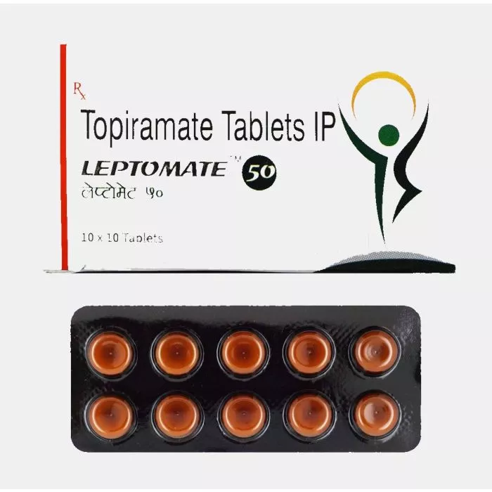 Leptomate 50 Tablet with Topiramate