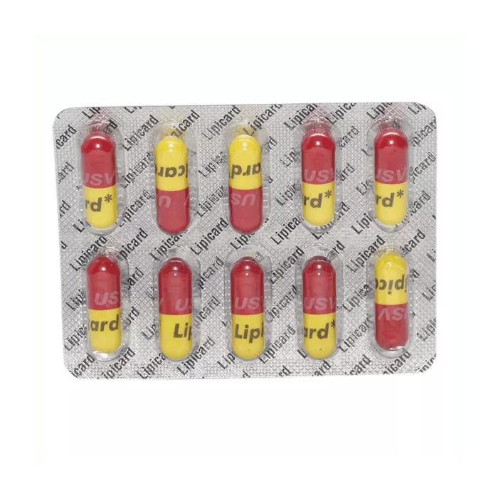 Lipicard 200 Mg with Fenofibrate               