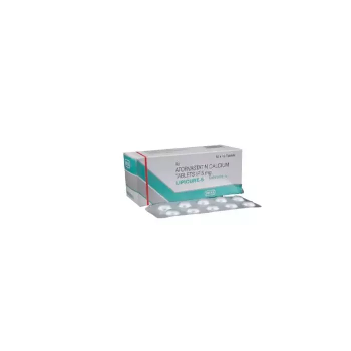 Lipicure 5 Tablet with Atorvastatin