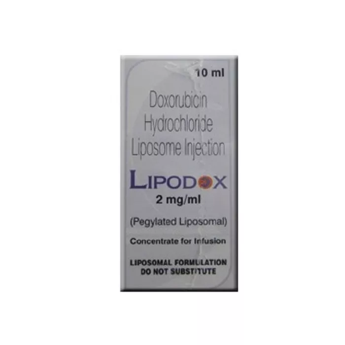 Lipodox 2 Mg/ml Injection with Doxorubicin Hydrochloride Liposomal
