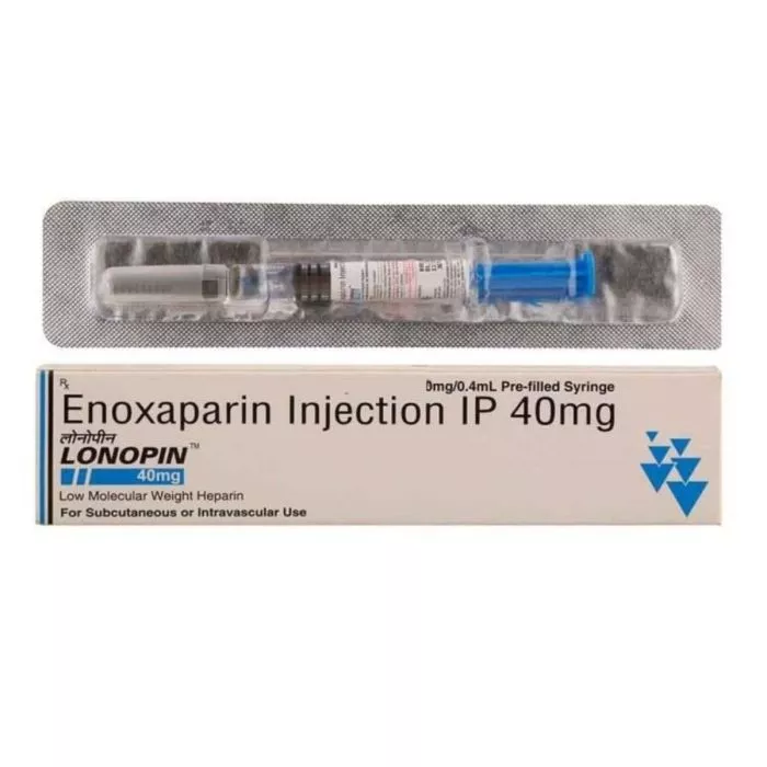 Lonopin 40 Mg Injection with Enoxaparin