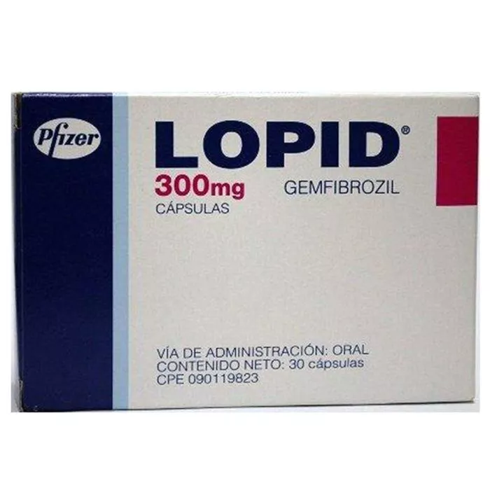 Lopid 300 Mg with Gemfibrozil
