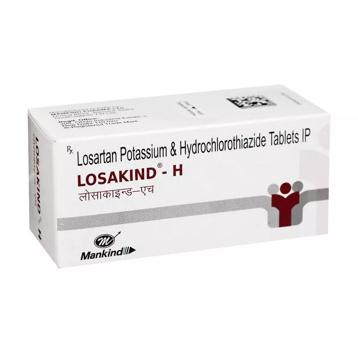 Losakind-H Tablet with Losartan + Hydrochlorothiazide