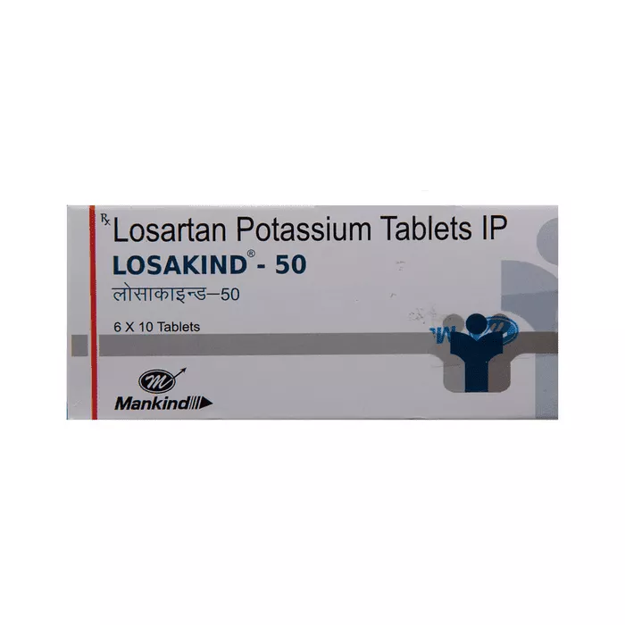 Losakind 50 Tablet with Losartan