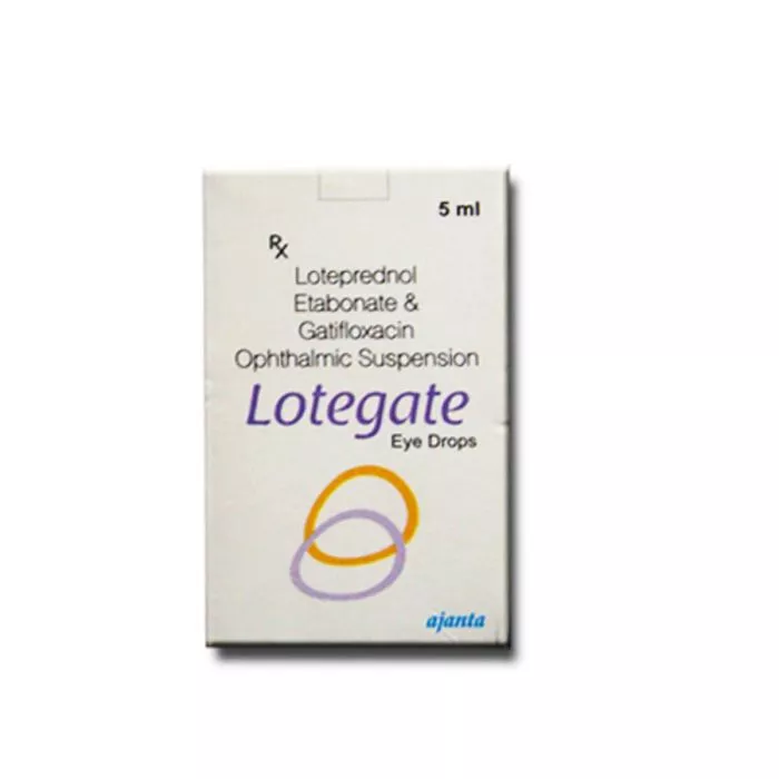 Lotegate 5 ml with Gatifloxacin + Loteprednol