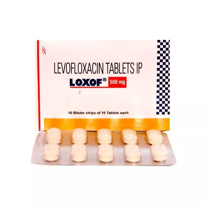 Loxof 500 mg Tablet with Levofloxacin