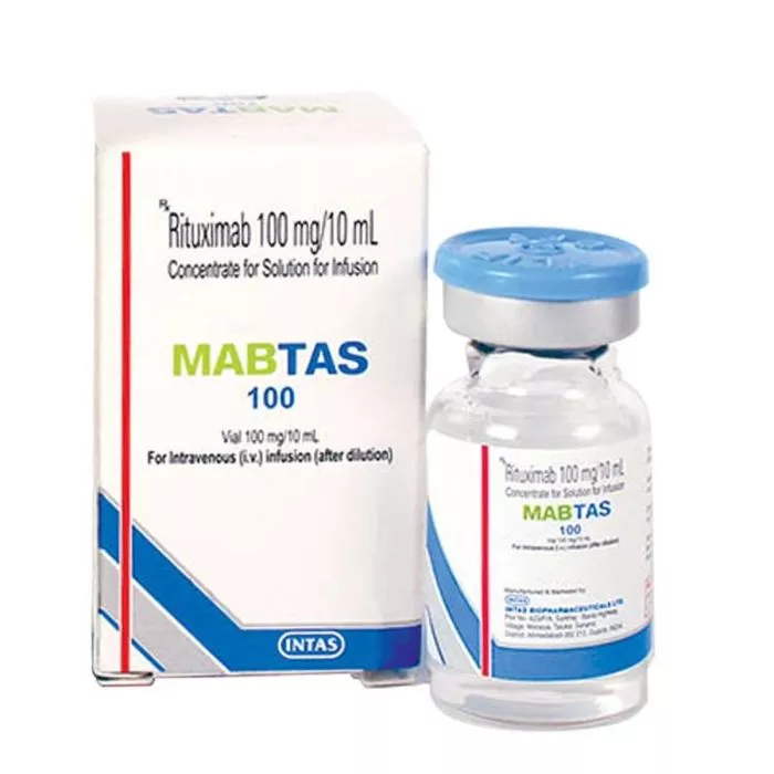 Mabtas 100 Mg/10 ml Injection with Rituximab