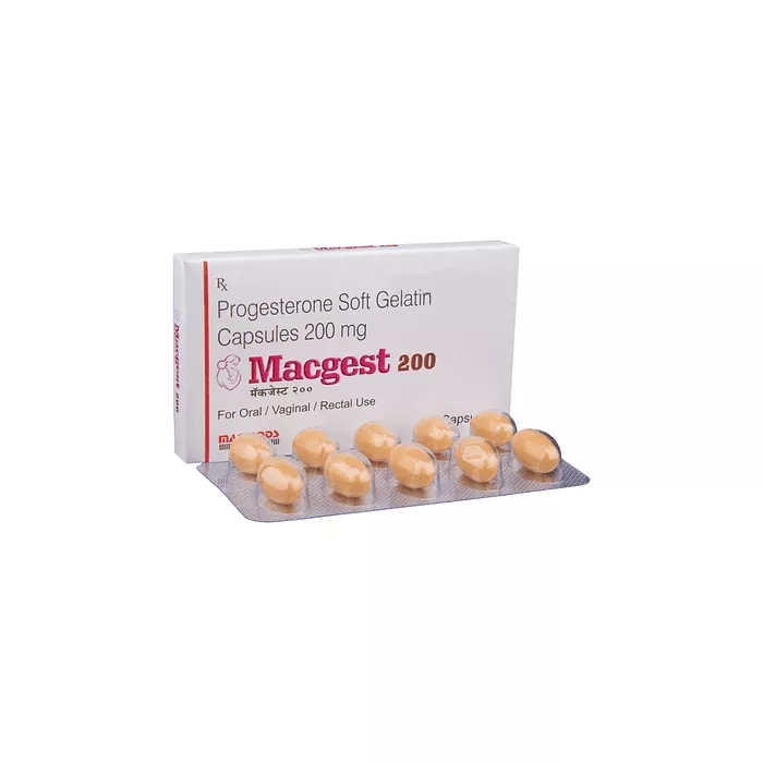 Macgest 200 Capsule with Progesterone