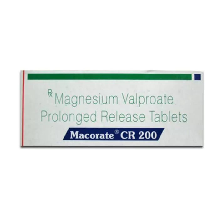Macorate CR 200 Tablet with Magnesium Valproate
