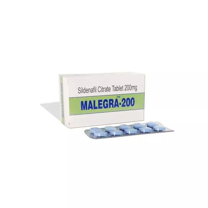 Malegra 200 Mg with Sildenafil Citrate