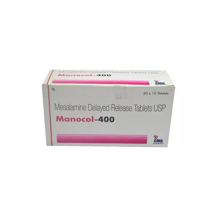 Manocol 400 Tablet DR with Mesalazine