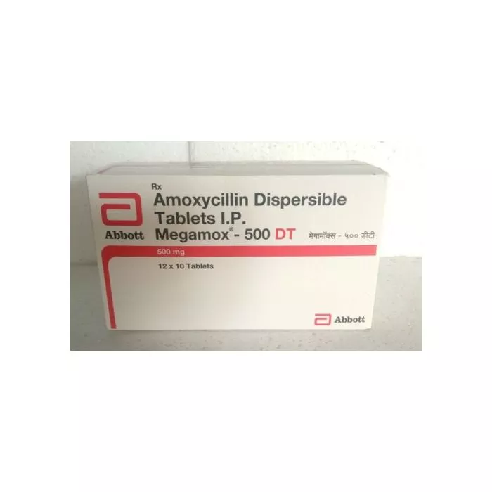 Megamox 500 Mg Tablet DT with Amoxycillin