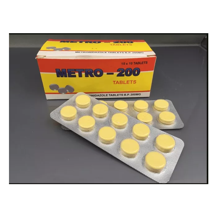 Metro 200 Mg Tablet with Metronidazole