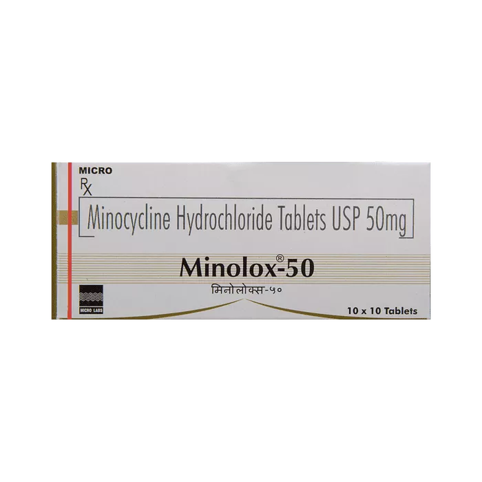 Minolox 50 Tablet with Minocycline