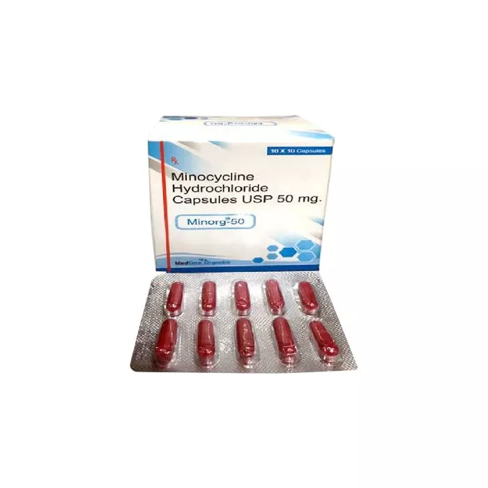 Minorg 50 Mg Capsule with Minocycline