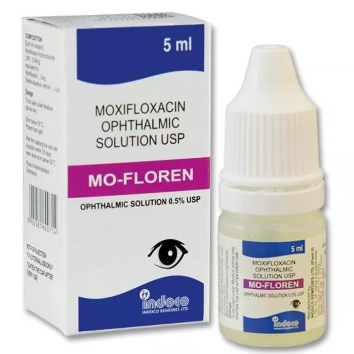 Mofloren 5 ml with Moxifloxacin