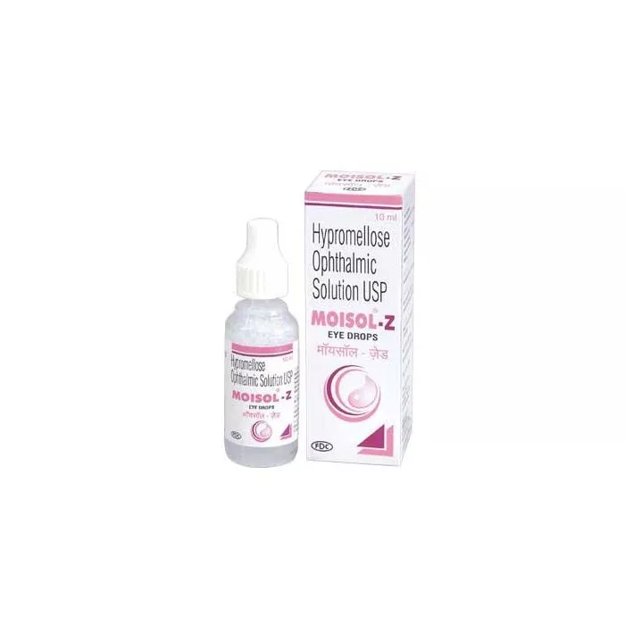 Moisol Z 10 ml With Hypromellose 