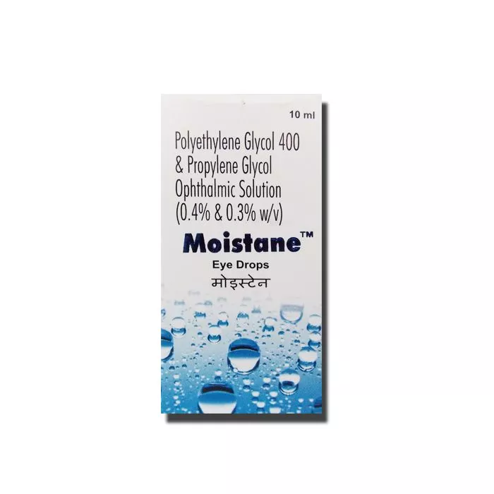 Moistane 10 ml With Polyethylene Glycol and Propylene glycol 