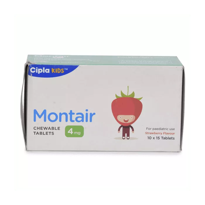 Montair Chewable Tablets 4 Mg with Montelukast Sodium                    