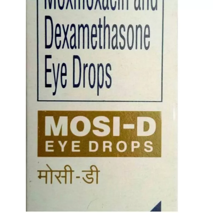Mosi D 5 ml with Dexamethasone + Moxifloxacin