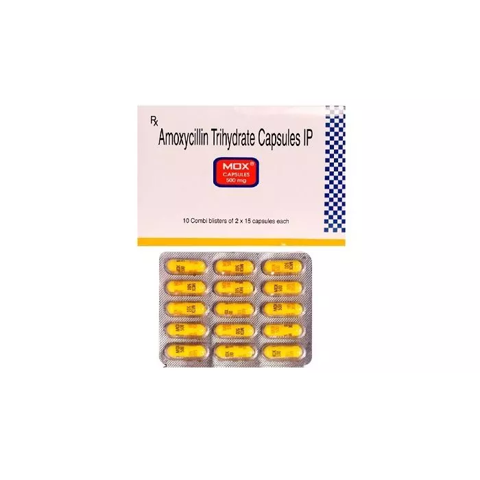 Mox 500 Mg Capsule with Amoxycillin