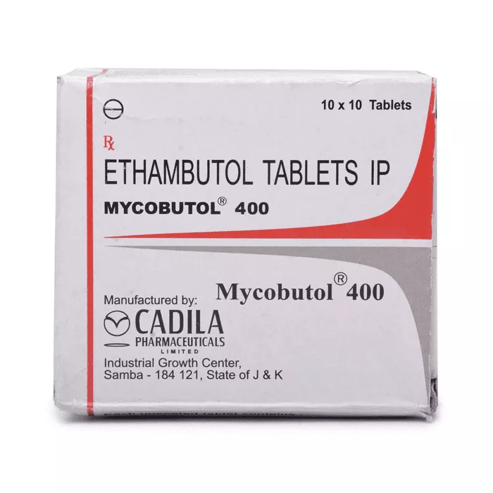 Mycobutol 400 Mg with Ethambutol        