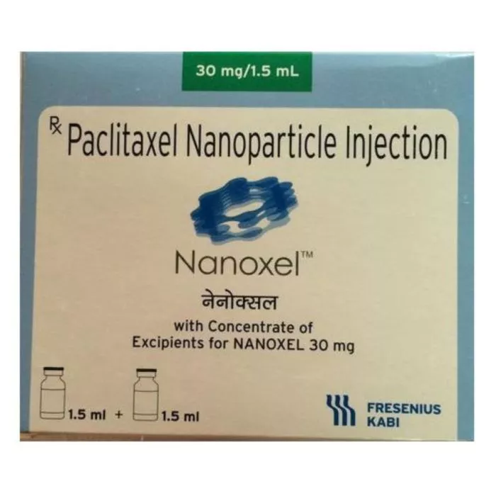 Nanoxel 30 Mg Injection with Paclitaxel Nanoparticle
