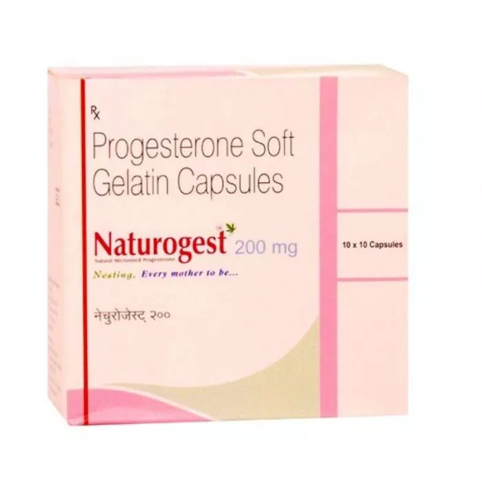 Naturogest 200 Mg with Natural Micronized progestrone                    