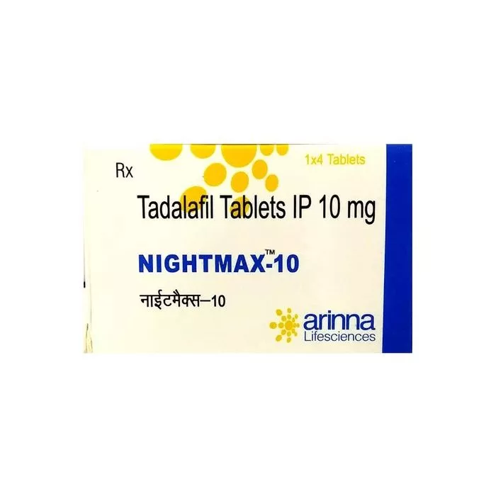 Nightmax 10 Tablet with Tadalafil